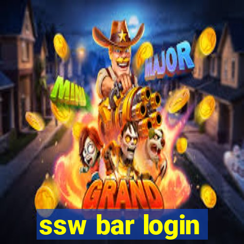 ssw bar login